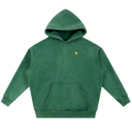 Contrast Print Hooded Sweatshirt